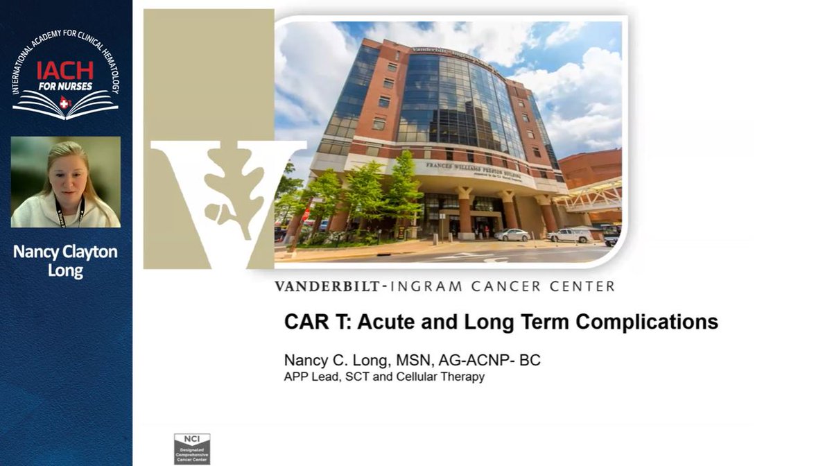 TheIACH's tweet photo. 📣Our latest @TheIACH for Nurses: 
Early &amp; Late complications after CAR T therapy
Now available on-demand!  
View the full library for FREE⬇️
https://t.co/OH8tsRKKz0

@Mohty_EBMT @nclong26 @DholariaMD https://t.co/BNa7aqJppr