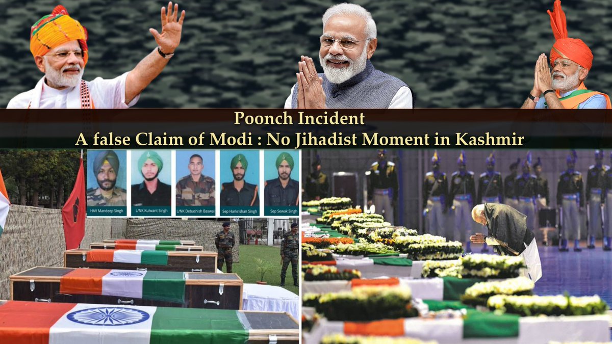 Modi is failing India
#PoonchAttack, #TerrorAttack, #Poonch, #khalistani, #sikhs, #congress, #BJP, #Rahulgandhi, #Modi #Modi_Hatao_Desh_Bachao, #IndianArmy, #Kashmir, #KashmirRejectsTerrorism, #SamvadaWithModi, #VoiceOfNation