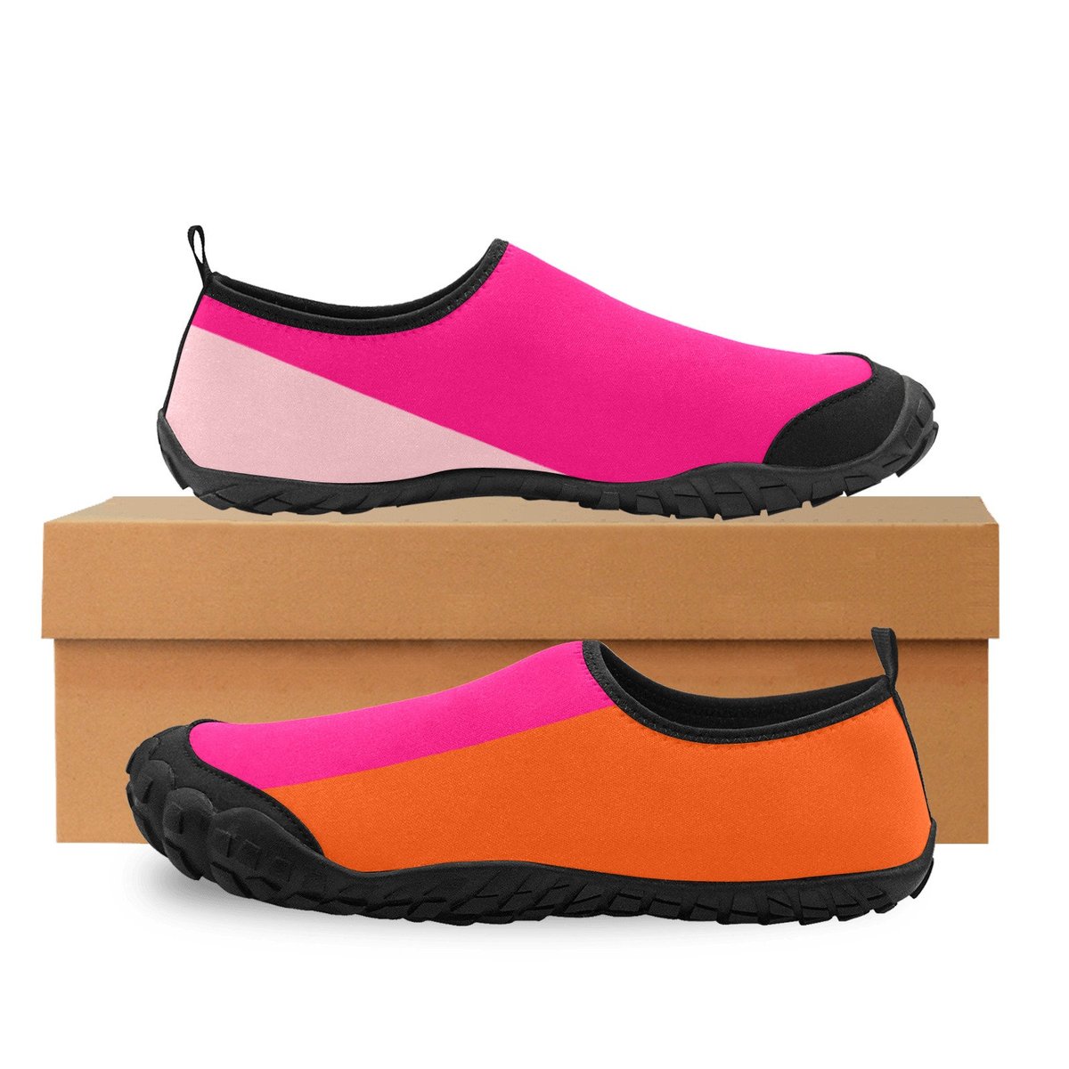 MariaGagnonVis's tweet photo. Excited to share the latest addition to my #etsy shop: Funky Chunky Stripes in Bold Brights Women's Barefoot Water Shoes https://t.co/rbSTGxITdJ #funkywatershoes #boldstripes #womensbarefootshoe #slipondesign #allseasonwear #sportsshoes #colorfulfootwear #boldfootwear https://t.co/H2NeNAvHqm