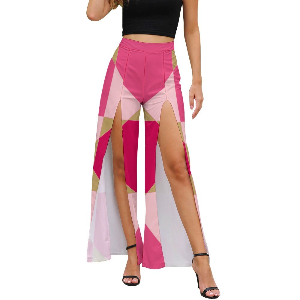 MariaGagnonVis's tweet photo. Excited to share the latest addition to my #etsy shop: Chek Me Out Split Wide Leg Pants https://t.co/LaSysj4u05 #pink #geometric #mod #noclosure #ankle #mariagagnonvisuals https://t.co/Gbq5ZRQmrL