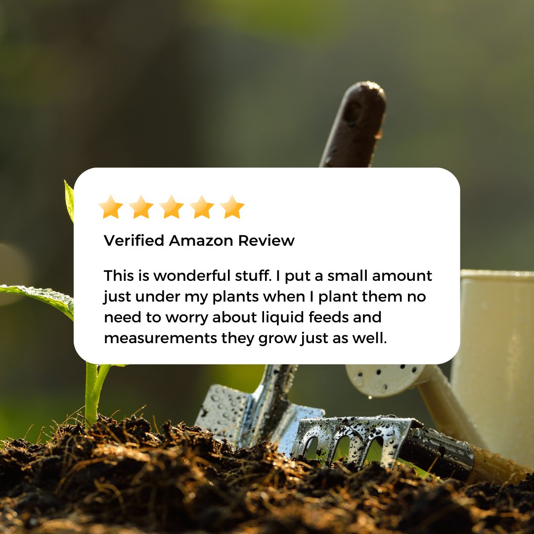 A small amount goes along way. Happy Customer #customerreview