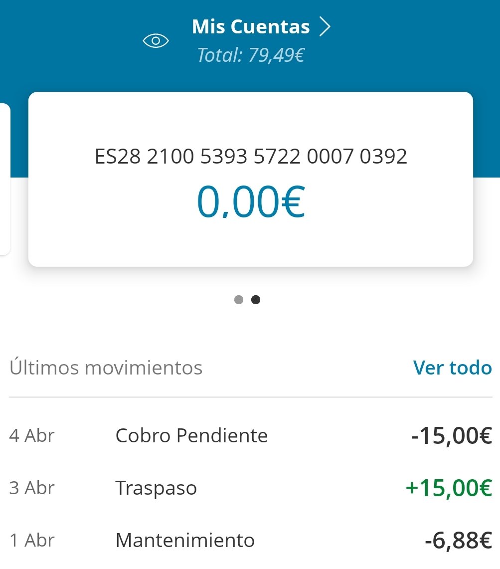 S.O.S CANNABICO 🙏 
<a href="/LuzverdeRc/">LuzVerde.PC</a> hará trasparentes sus cuentas para la campaña electoral de 2023. 
El saldo a día de hoy en la cuenta de donaciones del PARTIDO CANNABICO parece una cerveza sin alcohol 0,0 😢
LA LEGALIZACIÓN DEMOCRÁTICA TAMBIÉN DEPENDE DE TÍ.
¿NOS PLANTAMOS 💚?
👇