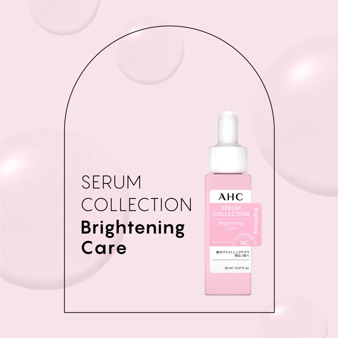 New item info➁✨

韓国エステ発想のブランドから
おうちで集中ケア美容液Debut❤️

保湿成分エクトイン配合で、健やかな肌の土台* を保ちます😌
-----
vol.2
［✨AHC セラムコレクション ブライトニングケア］
----- 
明るい肌へ導く集中ブライトニングケア😍

* 角質層内

#AHC #セラムコレクション