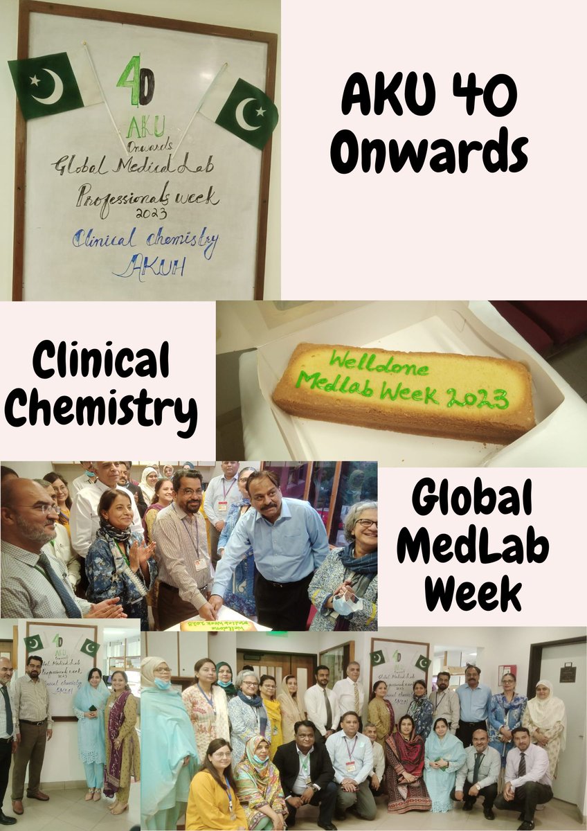 pathlabcomms's tweet image. Day 1 of Global Medical Lab Professional Week; Clinical Chemistry.
We&apos;re excited to kick off a week-long celebration of the amazing work done by lab professionals in Pathology and Laboratory Medicine.
#LabWeek #globalmedlabweek @AKUGlobal
