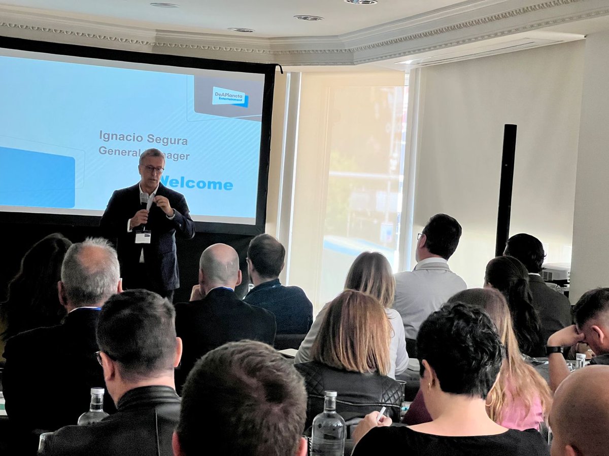 deaplanetaenter's tweet photo. Yesterday we met some of our main Spanish clients and we showed them the latest news about our properties: #TheThreeMusketeers, #Milo, #Miraculous, #Petronix, #MonsterShaker, #MagicLily and #Wonderpals.

We're thrilled about the prospect of collaborating with them!

Are you ready for the next chapter?

#Roadshow2023 #DeAPlanetaEntertainment