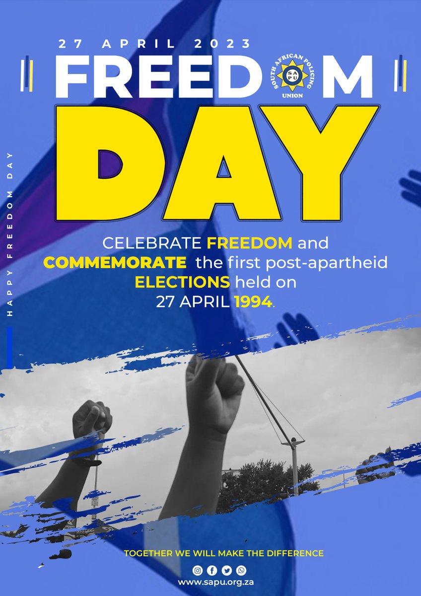 wearesapu's tweet photo. #FreedomDay
#SAPUCARES
#protecttheprotector https://t.co/TM8myv6XU0
