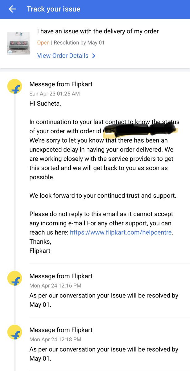 shoo_cheta's tweet photo. Here is the kind of responses that I am receiving from @Flipkart @flipkartsupport team! https://t.co/gtl5WmYjU8