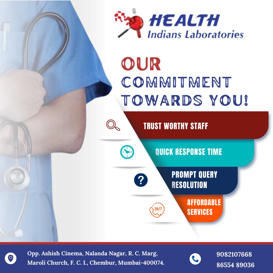health_indians's tweet image. Health Indians Laboratories&apos; health checks are among the most reliable and accurate in Mumbai. Diabetes, cholesterol, 
#healthbodycheckup #ourcommitment #quickestresponsetimes #affordableservices #diabetes #cholesterol #indianshealth #healthindianslaboratories #hil