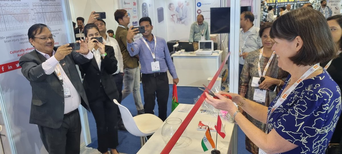 Day 1 of <a href="/medical_fair/">Medical Fair India</a> #India: Inaugural session with lamp lighting &amp; keynote speech by <a href="/JenniferDaubeny/">Jennifer Daubeny</a> and ribbon cutting at the #Canada pavilion. Come &amp; meet our 11 Canadian companies ! They have amazing tech ! 
<a href="/TradeTeamIndia/">TCS in India</a>
#MedicalDevices #export #tradeshow #business