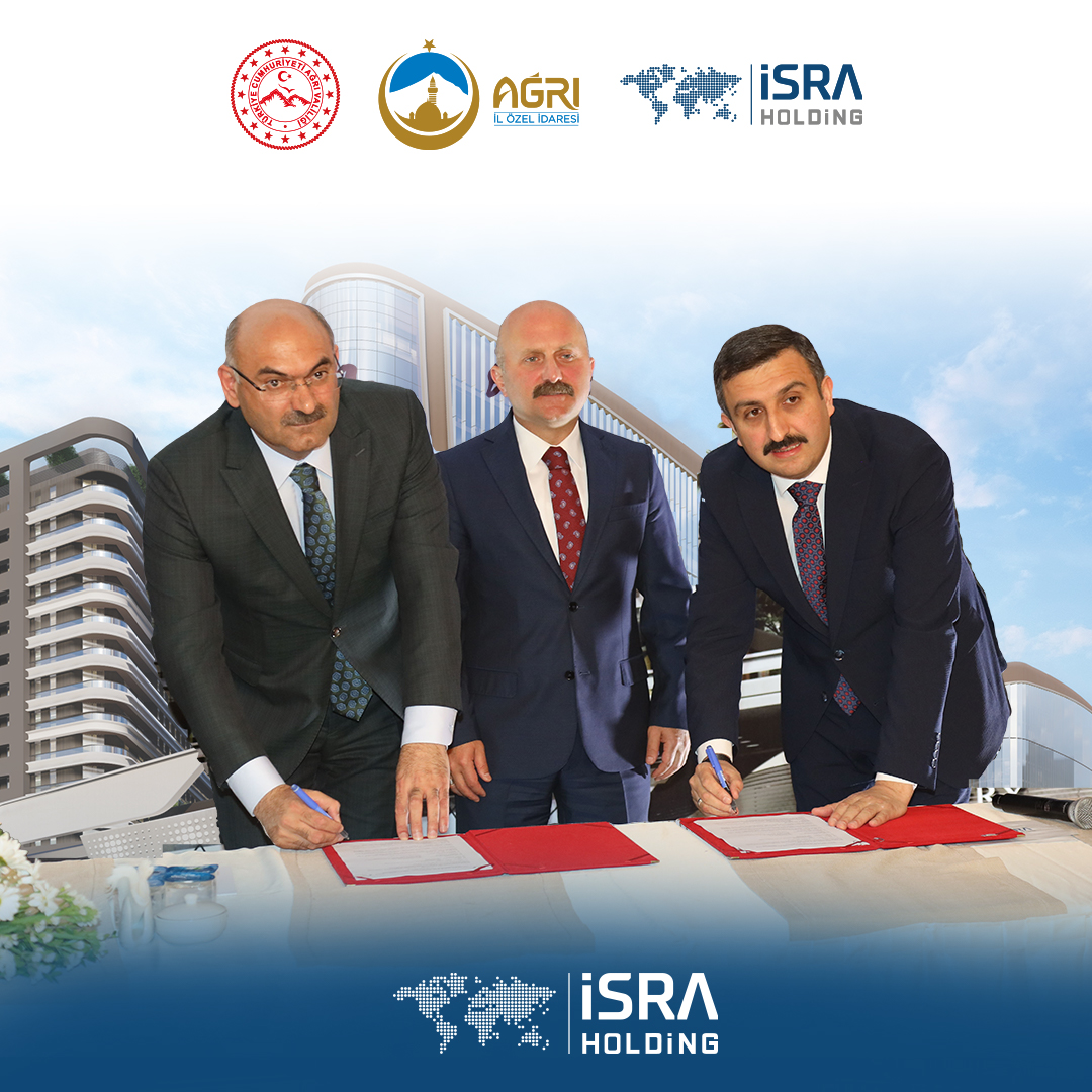 IsraHolding's tweet photo. Ağrı Valisi Dr. Osman Varol ve İsra Holding Yönetim Kurulu Başkanı Abdurrahim Tavlı’nın katıldığı törenle bölgenin geleceğine yön verecek Ağrı'nın ilk ve en büyük karma projesine start verildi.

#ishakpaşasarayı #ağrıdağı #ağrıdayenihayat #ağrıdayeniavm #ağrıdayeniyaşammerkezi https://t.co/HbZ9nXFKJ3