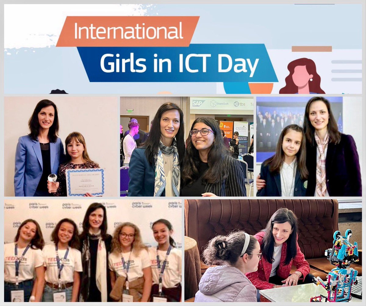 It's International Girls in ICT Day!👩‍💻

Join our efforts to inspire &amp; empower 💪 #GirlsinICT 

👀See how we plan to encourage women´s participation in STEM studies and ensure enhanced inclusion of women in the digital economy 💻

#DEAP

👉 europa.eu/!cK7pXC
