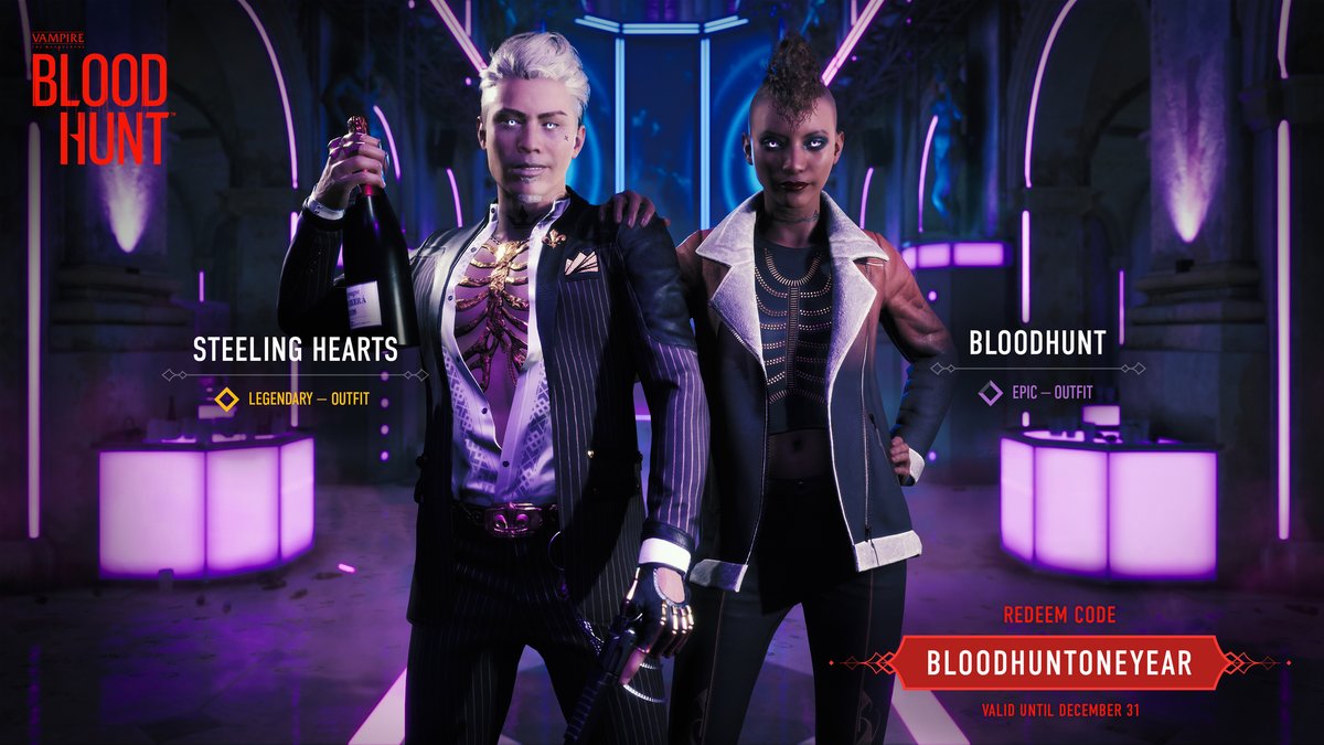 Bloodhunt on X: Time to get back into vertical vampire action in style!  Get our new seductive Noir Pass and bring out the gothic fashion all suited  for longer nights and shorter