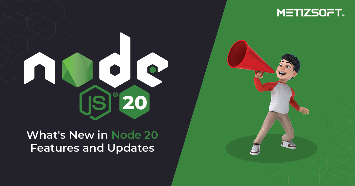Metizsoft's tweet image. What's new in Node.js 20? Do you want to know? Here is a complete guide about the latest features and updates the new version of Node.js has acquired in 2023. Read More 👉 bit.ly/3LdH7pN
#nodejs20 #nodejs #nodejsdevelopment #appdevelopment #latestupdate #update #feature