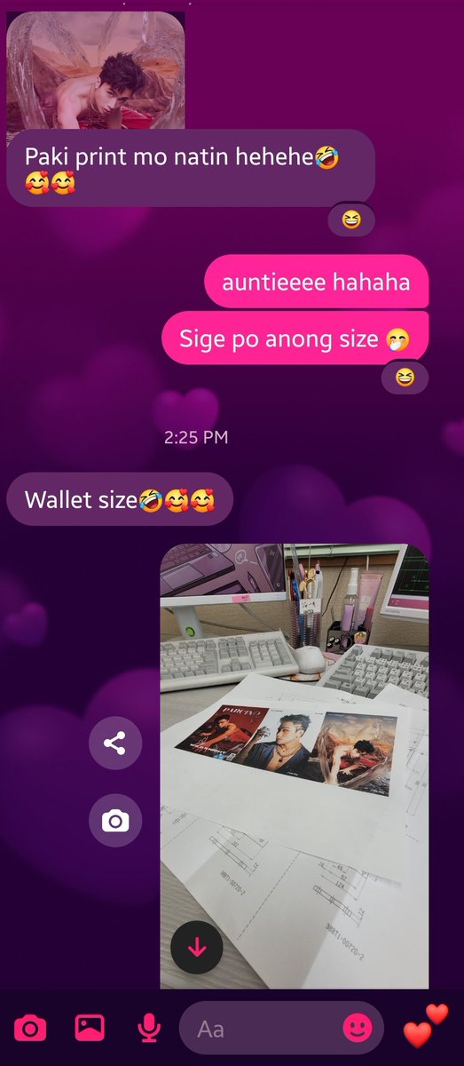 yeahIreallyKENt's tweet photo. Sinendan ko yung auntie ko na whipped kay @JoshCullen_s ng photos niya sa parcinq. Nakipuslit pa nga ng printing sa office. 🤦🏻♀️
#DigitalSummerIssue.
#SB19_JOSH
#JoshCullenforPARCINQ https://t.co/EPd8oNQKiQ