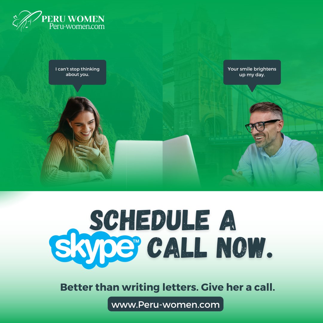 PeruWomen's tweet image. Want to show her how much you care? Make her feel appreciated by scheduling a virtual meeting! Hearing your voice will definitely do the trick. 💻👋

Speak your heart out on our website! 💕
✔ bit.ly/Peruwomen-Virt…

#virtualmeet #virtualdate #onlinedating #peruwomen