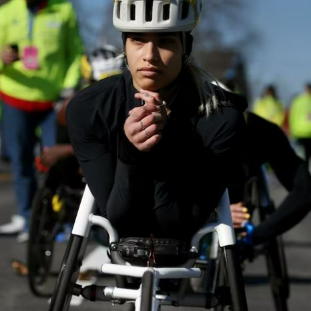 Congratulations to Madison de Rozario, Australian Paralympic wheelchair racer. Madison finished second in the Boston Marathon wheelchair race!

Madison finished third in the Boston Marathon wheelchair race in 2022 and 2019.

Learn more: https://t.co/RDvbc6tHOn https://t.co/f5FEhjf6Z0