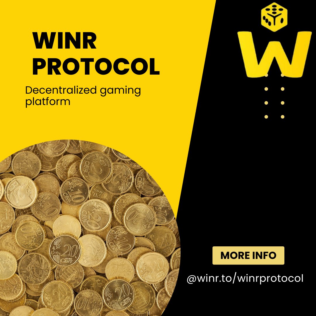 isaiahefes's tweet photo. Do you know!!!
That Players can get instant and provably fair settlements without the hassle of KYC. Enjoy $WINR token incentives and bankroll while playing your favorite on-chain games.
@WINRProtocol
Visit 👉 https://t.co/ogUqJlRIzw
#Arbithrum #Web3 #onlinecasinogames https://t.co/a4wqmVPrzD
