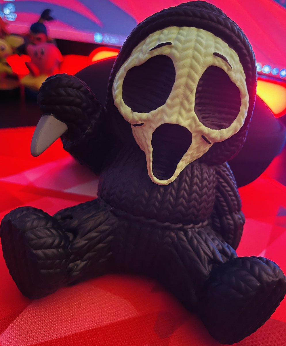 SilentSpinGmz's tweet image. Umm… ❤️🥹🖤 #Scream #GhostFace #HandmadeByRobots