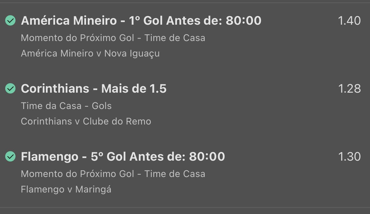 PirataTips's tweet photo. TRIPLA NA COPA DO BRASIL DEU BOM ✅✅✅

Enviada lá no nosso Instagram 📲 https://t.co/jqd59lRMe0 https://t.co/Hy0LMsMCFE