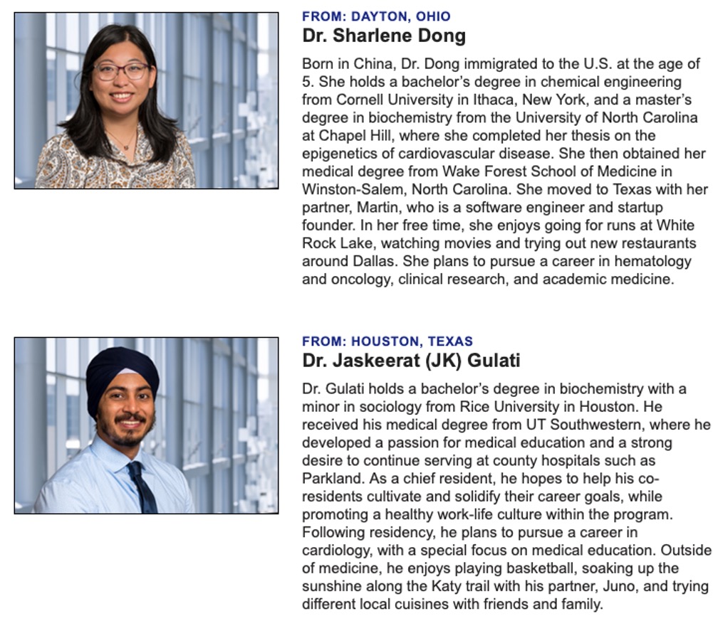 UTSW Internal Medicine Chiefs tweet media