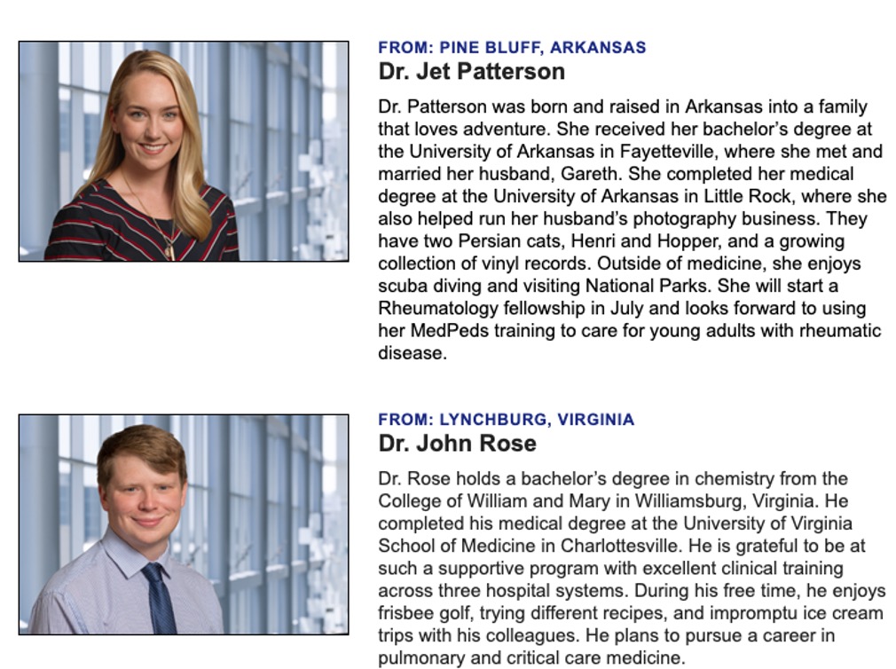 UTSW Internal Medicine Chiefs tweet media