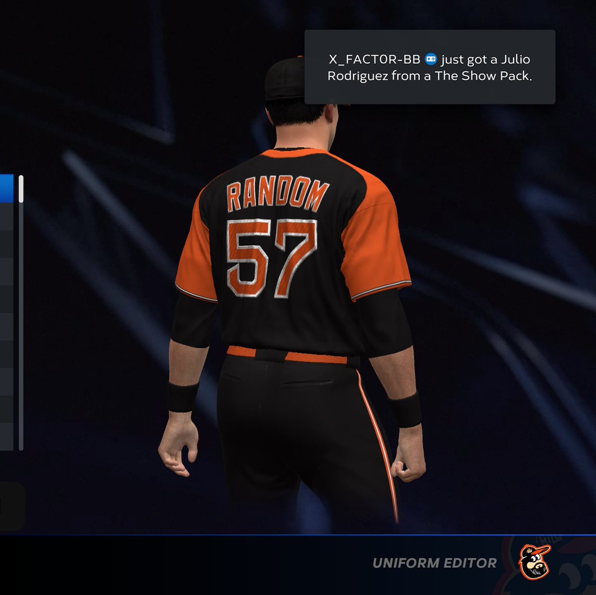 MillsTwitch's tweet photo. Mid Season 1 jersey update.

Let me see your custom MLB The Show jerseys. I want to get the creative juices flowing. 

(Logo/fonts by @NikolaiPopuski) https://t.co/KUjEXRtn4j