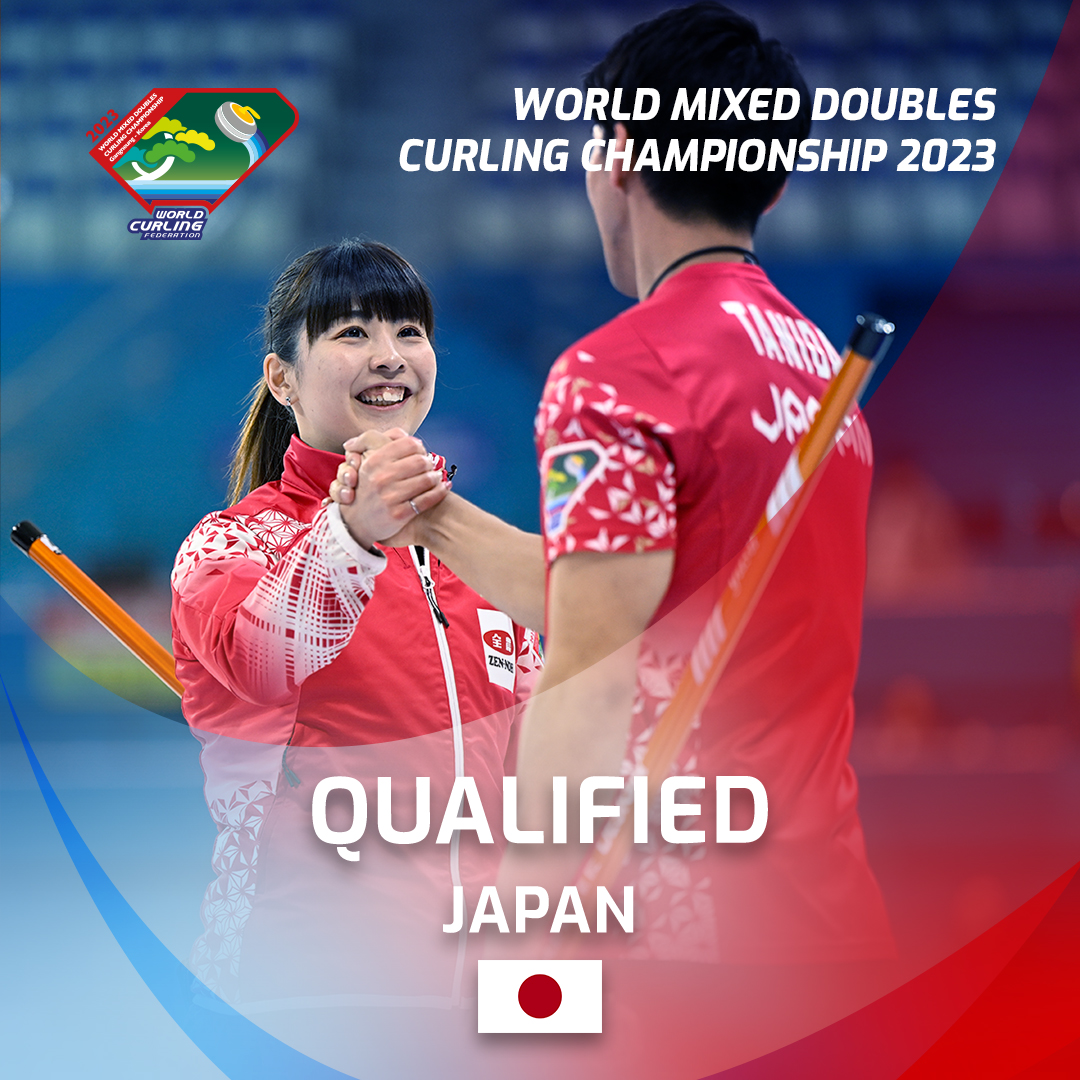 worldcurling's tweet image. JAPAN 🇯🇵 Qualify for the #WMDCC2023 play-offs and earn a direct spot in the semi-final! 🎉