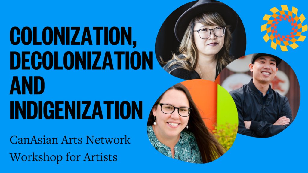 TheMirandaJimmy's tweet photo. Check out the @CanAsianArts workshop series launching soon, exploring themes of #Land #truth #reconciliation &amp; #allyship through conversations with #Indigenous &amp; #canasian artists, starting during #asianheritagemonth. Details at https://t.co/MJZAq3e3MZ #asianart #decolonization https://t.co/2RWISRqdcy