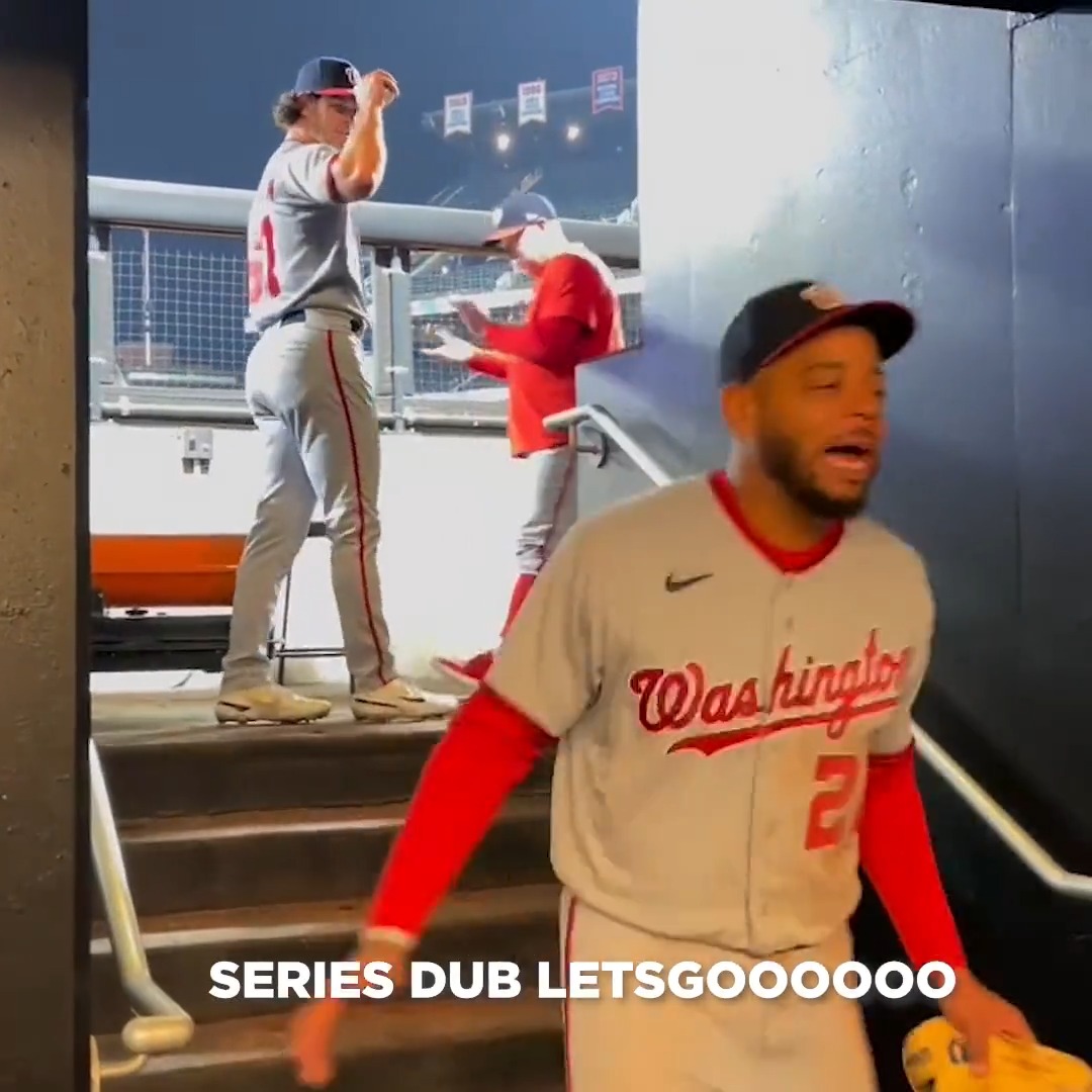 Washington Nationals on X: let's head over to Nats correspondent Dominic  Smith for his take on this series dub. Dom?  / X