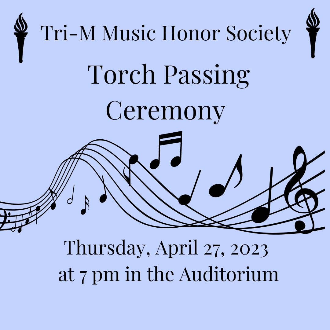 Join us for our “Torch Passing” Ceremony on Thursday 4/27 at 7pm in the auditorium.  We will recognize graduating members, present awards, and appoint our new officers for the 23-24 school year.  We hope you can join us! <a href="/hopedalejshs/">Hopedale Jr-Sr HS</a> <a href="/kcrebasehps/">Karen Crebase</a> <a href="/DerekAtherton1/">Derek Atherton</a> <a href="/HFOM_Hopedale/">HFOM</a>