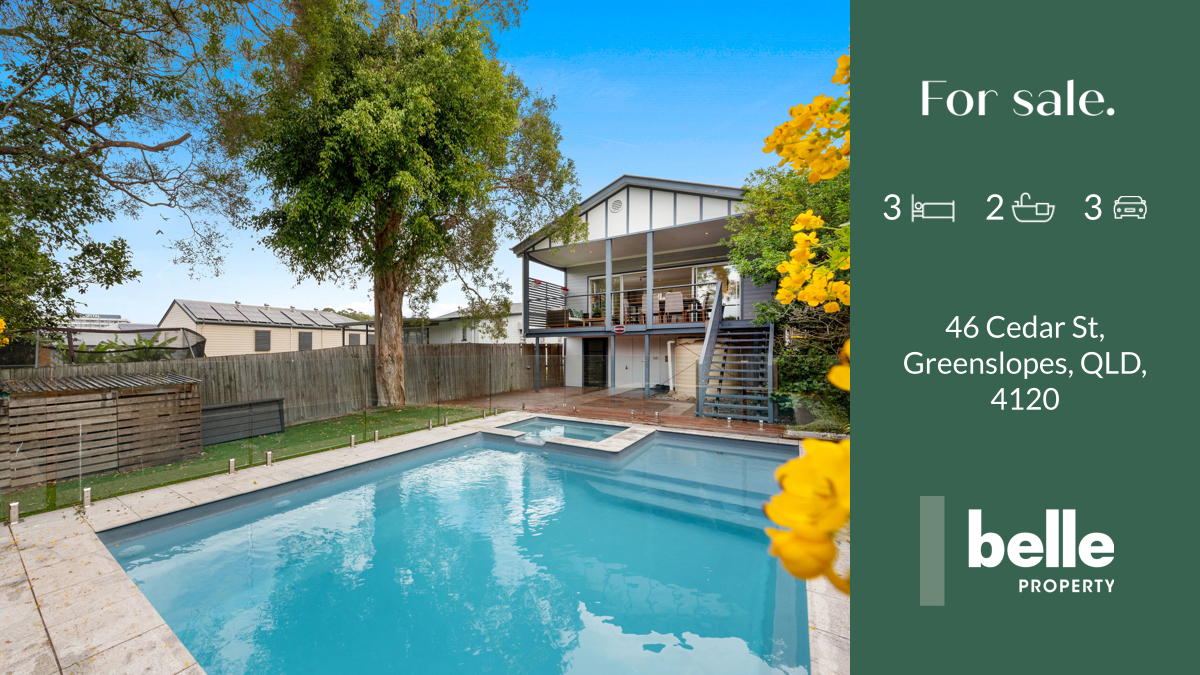 JonathanHarperH's tweet image. 🛌 3 🛀 2 🚘 3
📍 46 Cedar St, Greenslopes, QLD, 4120

My latest listing on RateMyAgent.

rma.reviews/qMKQpXbuoTkk

...
#ratemyagent #realestate #Belle_Property_Coorparoo