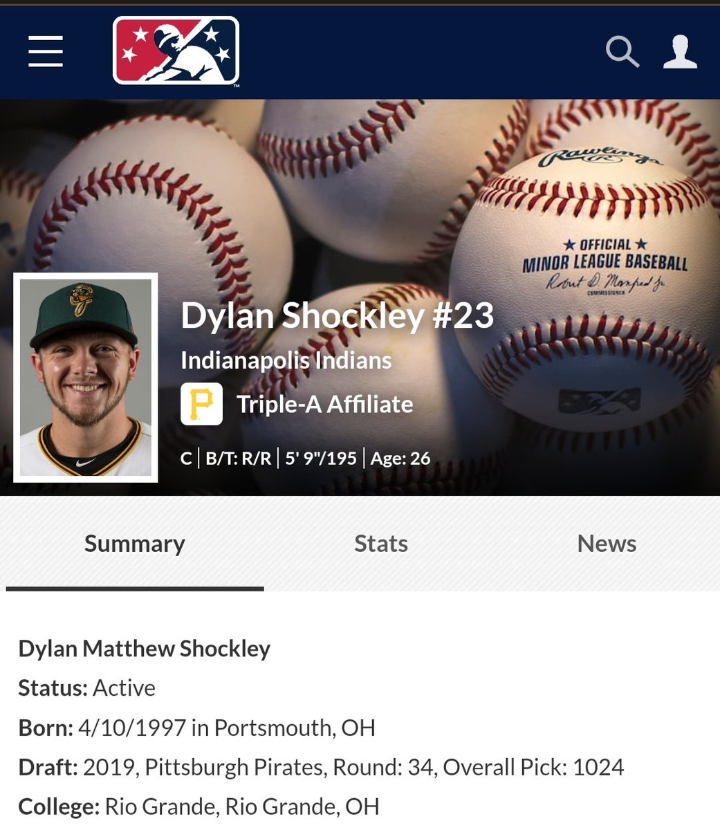 RioBaseball's tweet photo. Congratulations to Rio Grande Alum @DylanShockley29 for being called up to Triple A! Shockley is currently hitting .316 while throwing out 2 runners in 8 games to begin 2023. #rollStorm https://t.co/JQHhVOyFzL