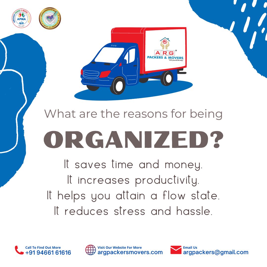 ArgMovers's tweet image. on this get organized day, give a chance to organize your goods to land to your desired location.
With us make our moving and packing experience organized and stress free.

#movingandpacking #ARGpackers #packersandmovers #packingandmoving