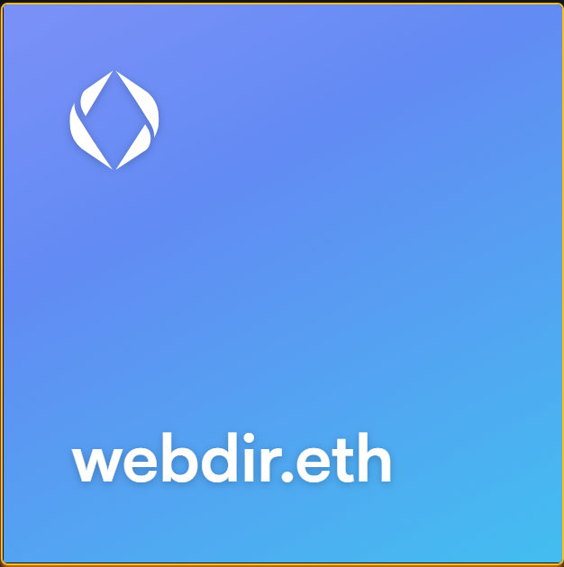 Welcome for all offers
#opensea #OpenSeaNFT #OpenSeaCollection #OpenSeaMarket #openseamarketplace #OpenSea
webdir.eth
now for sell here on
ens.vision/name/webdir.eth
#domain #ensdomains #ensdomain #domains $ENS
<a href="/ensdomains/">ens.eth</a>
#ENS $ENS #NFTs #NFTCommunity #nftcollectors #WEB3