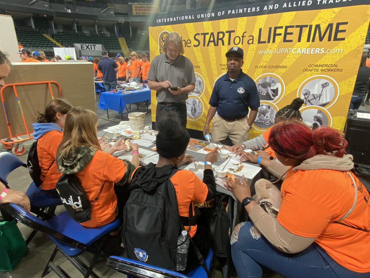 Connieteach's tweet photo. Day 1 of Build My Future is in the books! ✅ https://t.co/HZqY0FZB2I