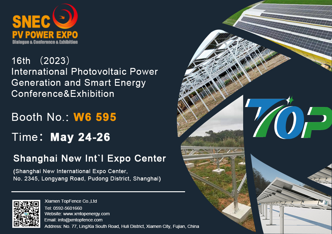 LIJUANYU4's tweet image. 16th （2023）International Photovoltaic Power Generation and Smart Energy Conference&amp;amp;Exhibition
👉Booth No.: W6 595
👉Time： May 24-26
Shanghai New Int`l Expo Center
Our products：
.#solarroofmount
#solarmountingsystem 
#carbonsteelsolarbracket
#solartrackingsystem