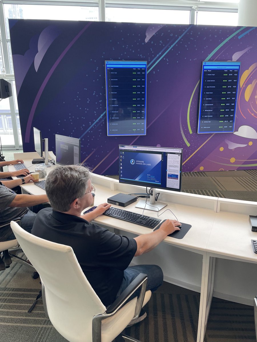 PCgeek2009's tweet photo. Loved participating in the Odyssey Challenge hosted by @VMwareHOL @VMwareExplore last year. Can’t wait to see the challenges this year @VMware @vExpert #VMware25 https://t.co/9itc27nzoh