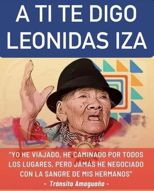 Todo el país te observa Iza 🧐.                    #IzaTerroristaCorreaFinancista 👊.            #RedDeTuiterosDemocraticos 💪