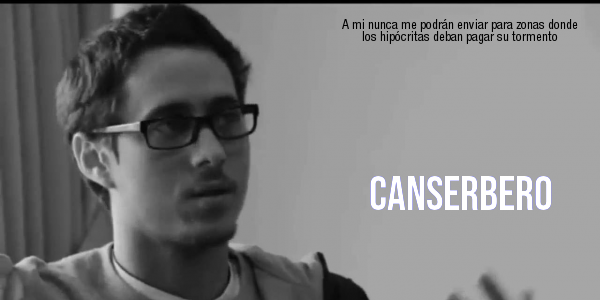 A mi nunca me podrán enviar para zonas donde los hipócritas deban pagar su tormento #Canserbero #FrasesCanserbero #CanserberoEterno