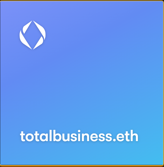 Welcome for all offers
#opensea #OpenSeaNFT #OpenSeaCollection #OpenSeaMarket #openseamarketplace #OpenSea
totalbusiness.eth
Now for Sell here
ens.vision/name/totalbusi…
#ens #domain #ensdomains #ensdomain $ENS #crypto_twitter
<a href="/ensdomains/">ens.eth</a>
#ENS $ENS #NFT #NFTCommunity #nftcollector