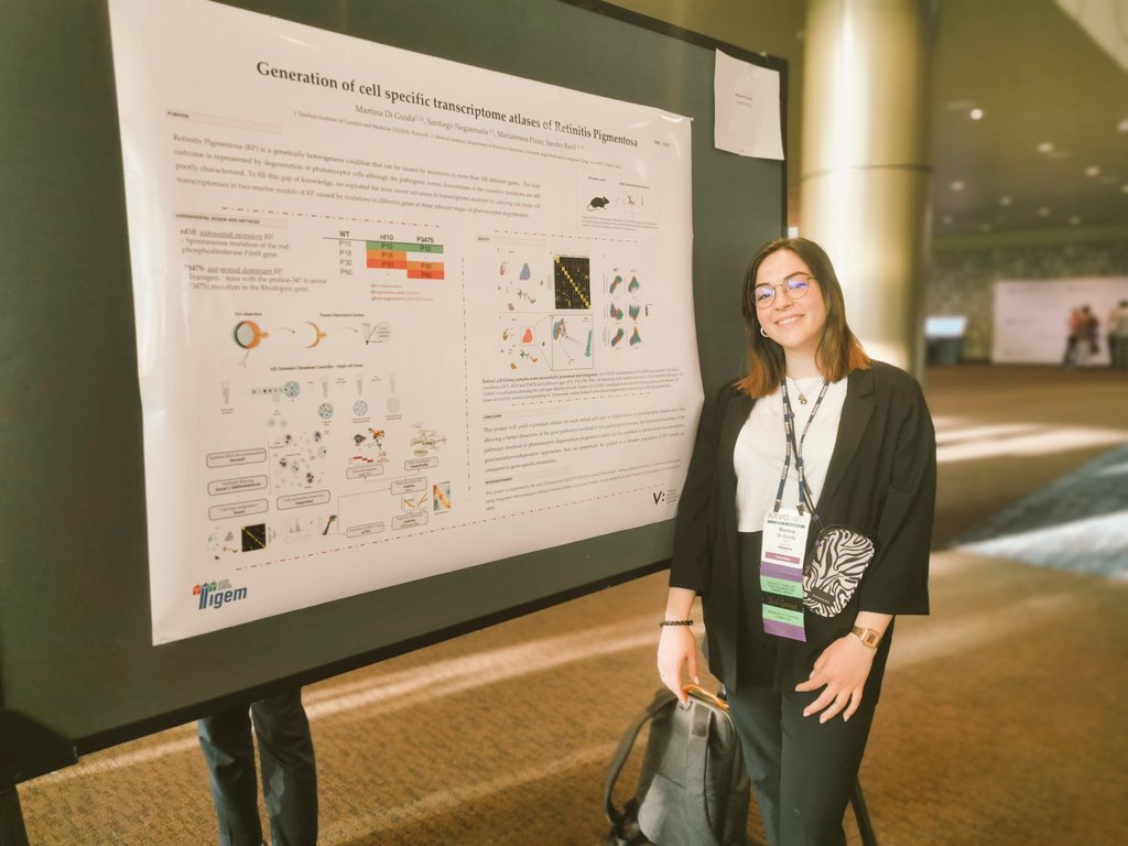 marti_diguida's tweet photo. MIT Outstanding Poster Competition at the #ARVO2023 !! 
Crossing fingers @ARVOinfo 💪🏼🔬✨ https://t.co/SHVBvuHZk4