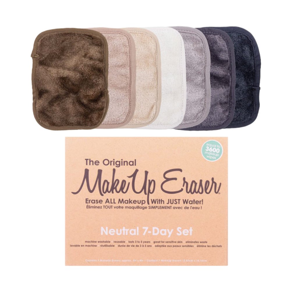 Neutral makeup erasers for every day of the week amzn.to/41I4TRV #ad #amazonfinds #amazonbeauty #founditonamazon