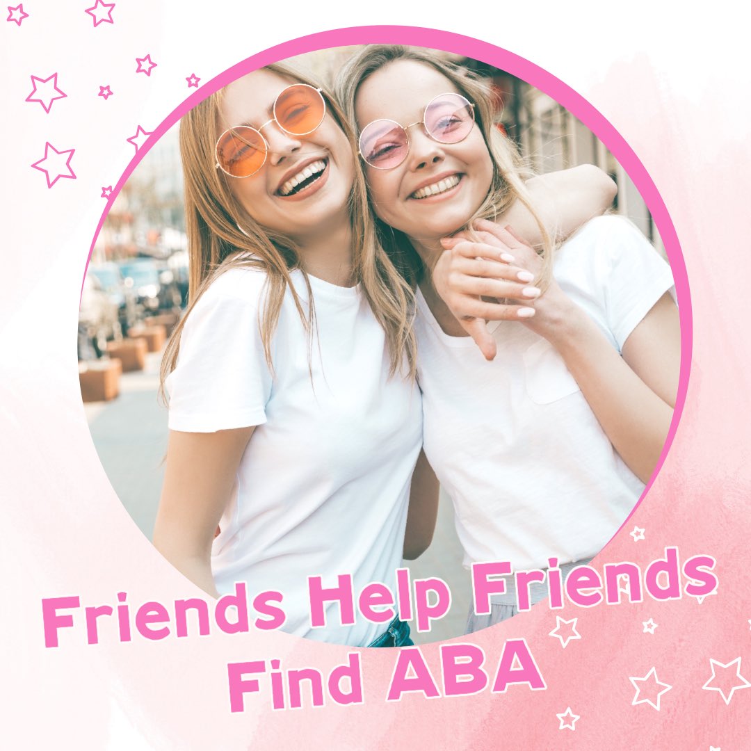 Autism awareness is so important.  So many children dealing with autism go without much needed therapy because their parents don’t know that they need ABA therapy or even that ABA therapy is covered by health insurance.  So follow our policy, Friends Help Friends Find ABA.