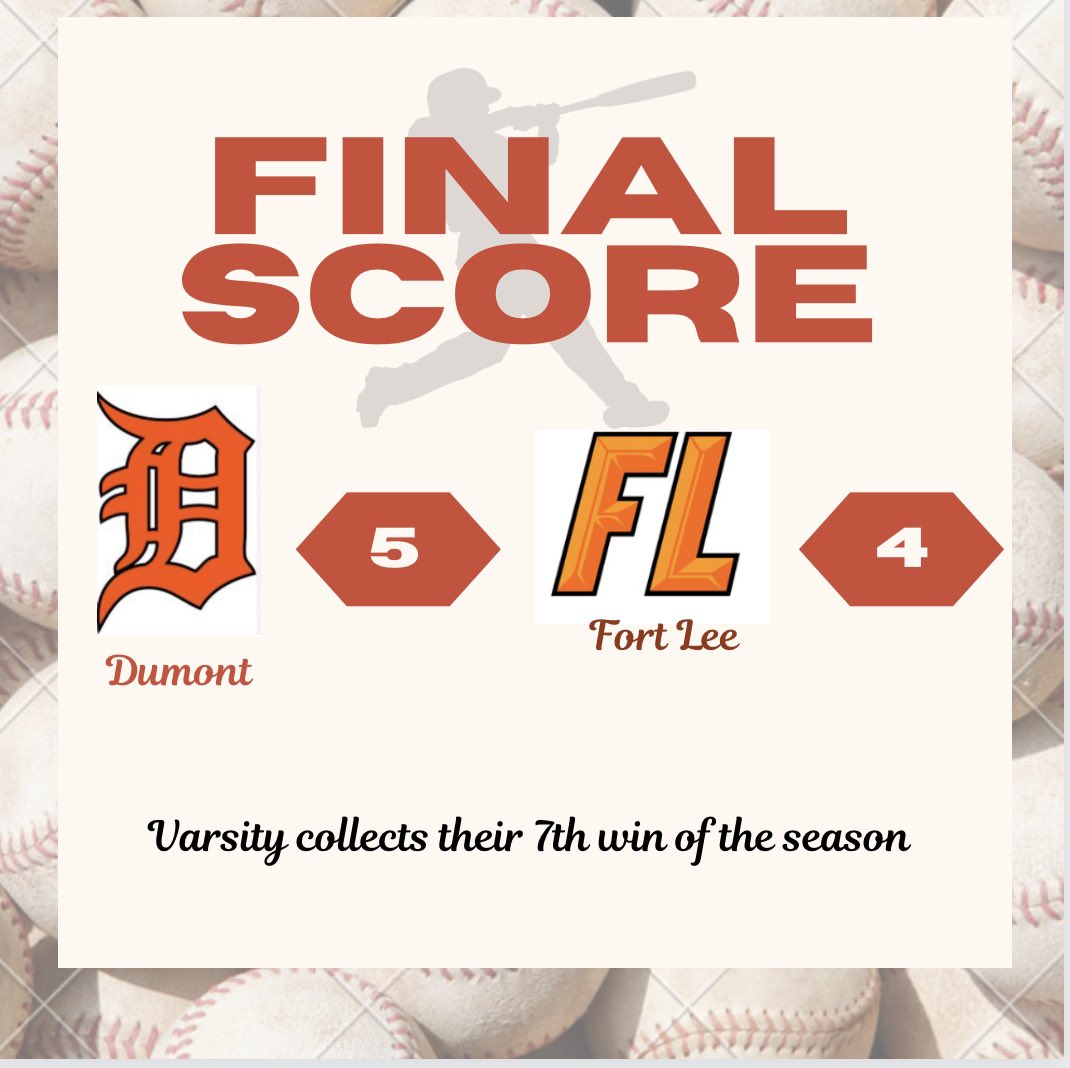 Dumont Huskies Baseball tweet media