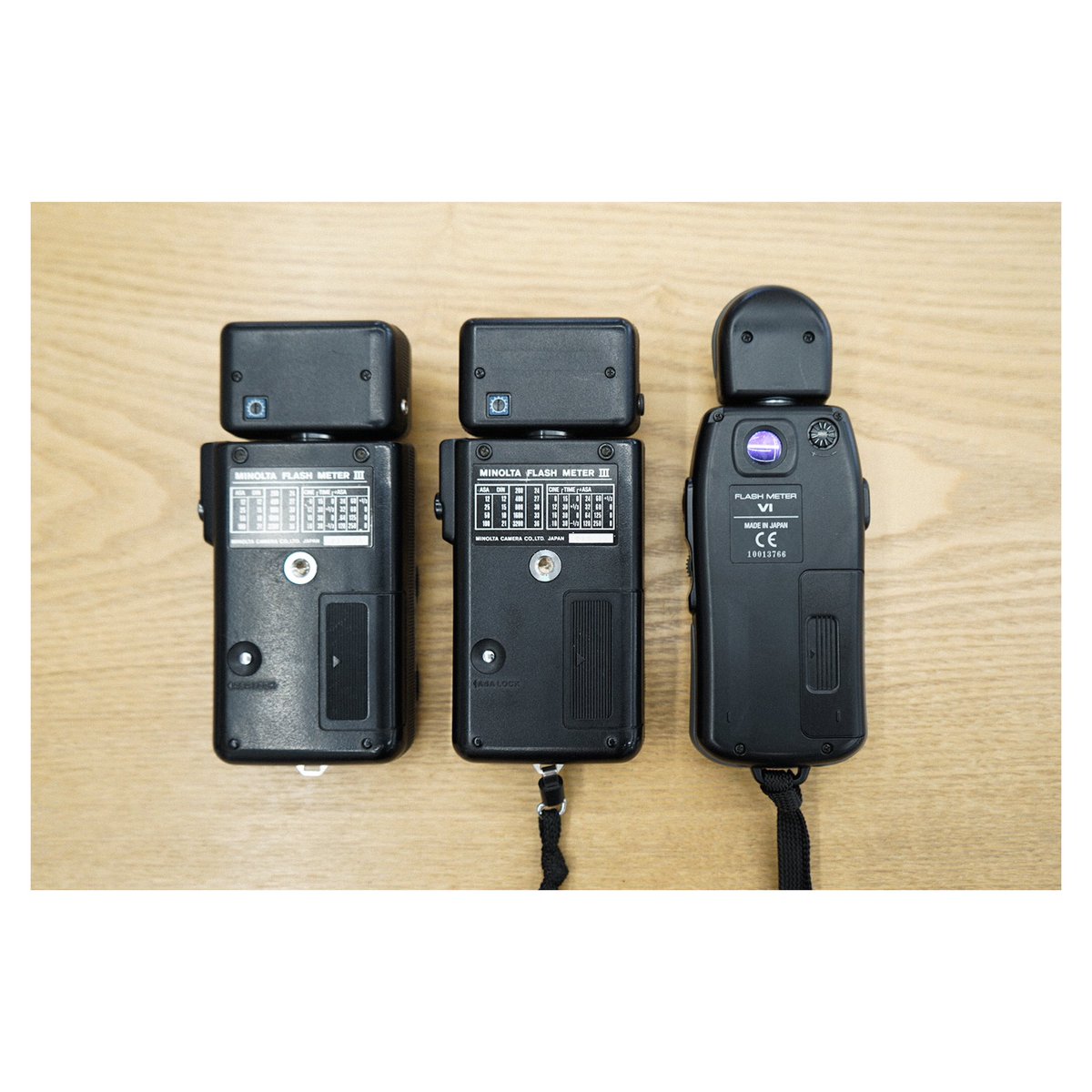 nisshincamera's tweet photo. .

【入荷情報】

MINOLTA
✨FLASH METER III
✨FLASH METER VI

使いやすい露出計です
📷フィルムカメラのお供に

#minolta
#flashmeter
#露出計
#木目が綺麗 https://t.co/tnHTSR93Cd