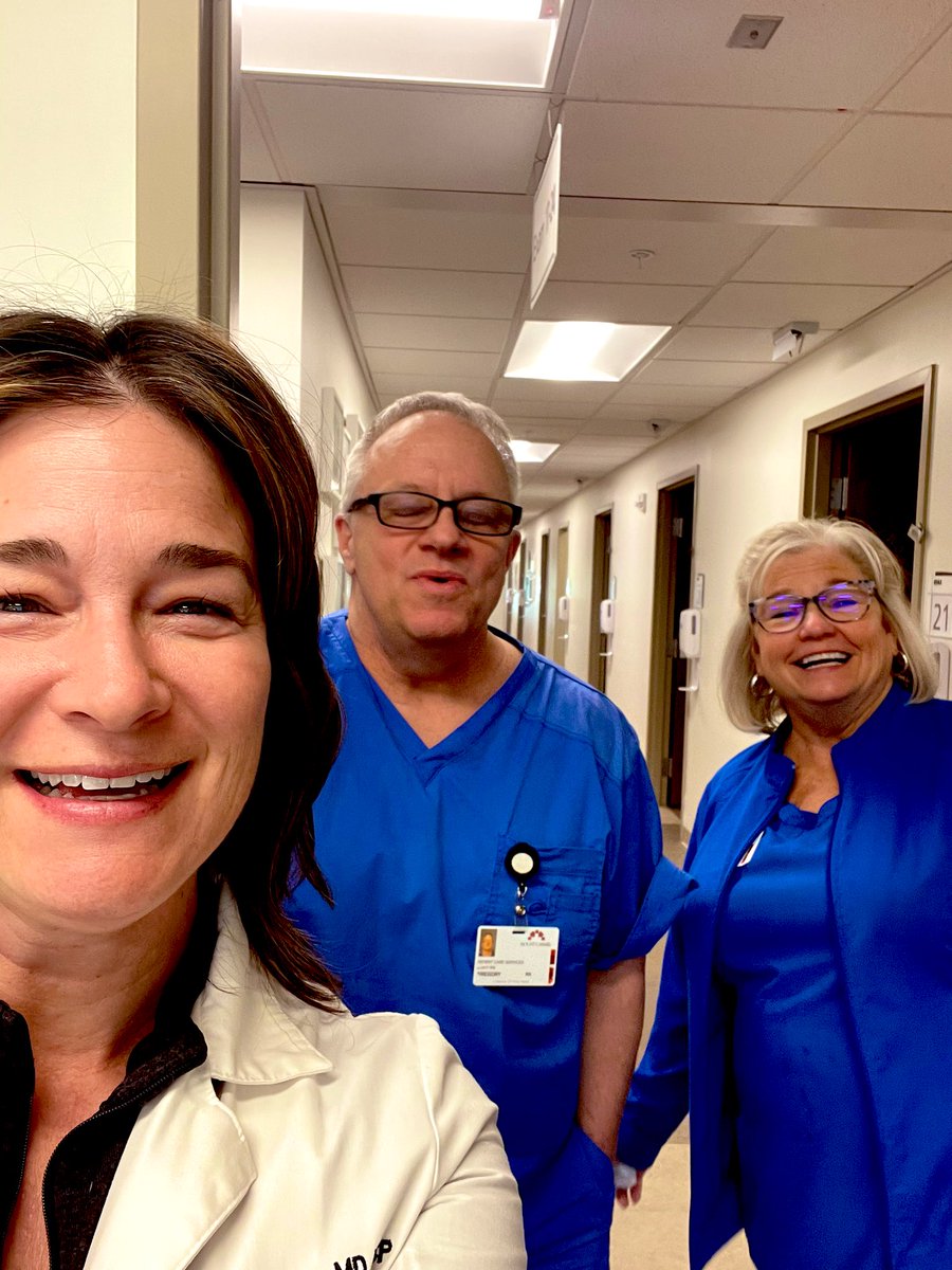 MeriMucha's tweet photo. Mount Carmel’s Geriatrics Clinic wouldn’t succeed without these two awesome RNs, Greg and Jenny. Thank you for everything you do! #Geriatrics https://t.co/s66zCEtjyR
