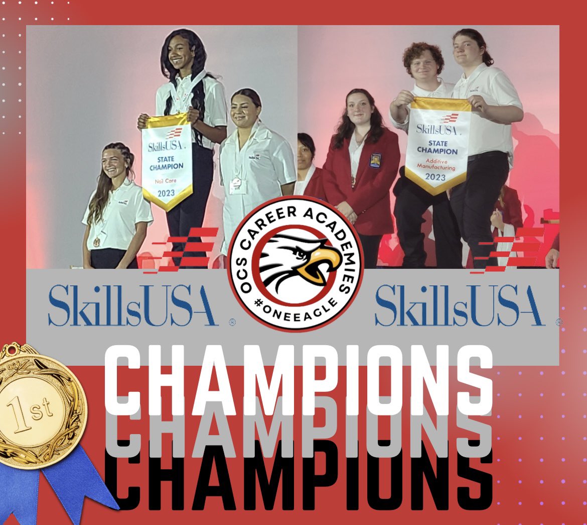 CaseyMooreEDU's tweet photo. #ONEeagle #SOARwithCTE #StateChampions https://t.co/ErCQiBzsfk
