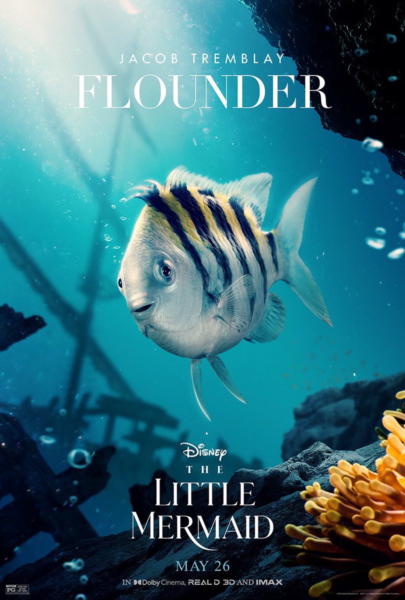 Bahkan saya, seorang desainer karakter, nggak tahu solusi untuk “Flounder Live Action” ini harusnya gimana…