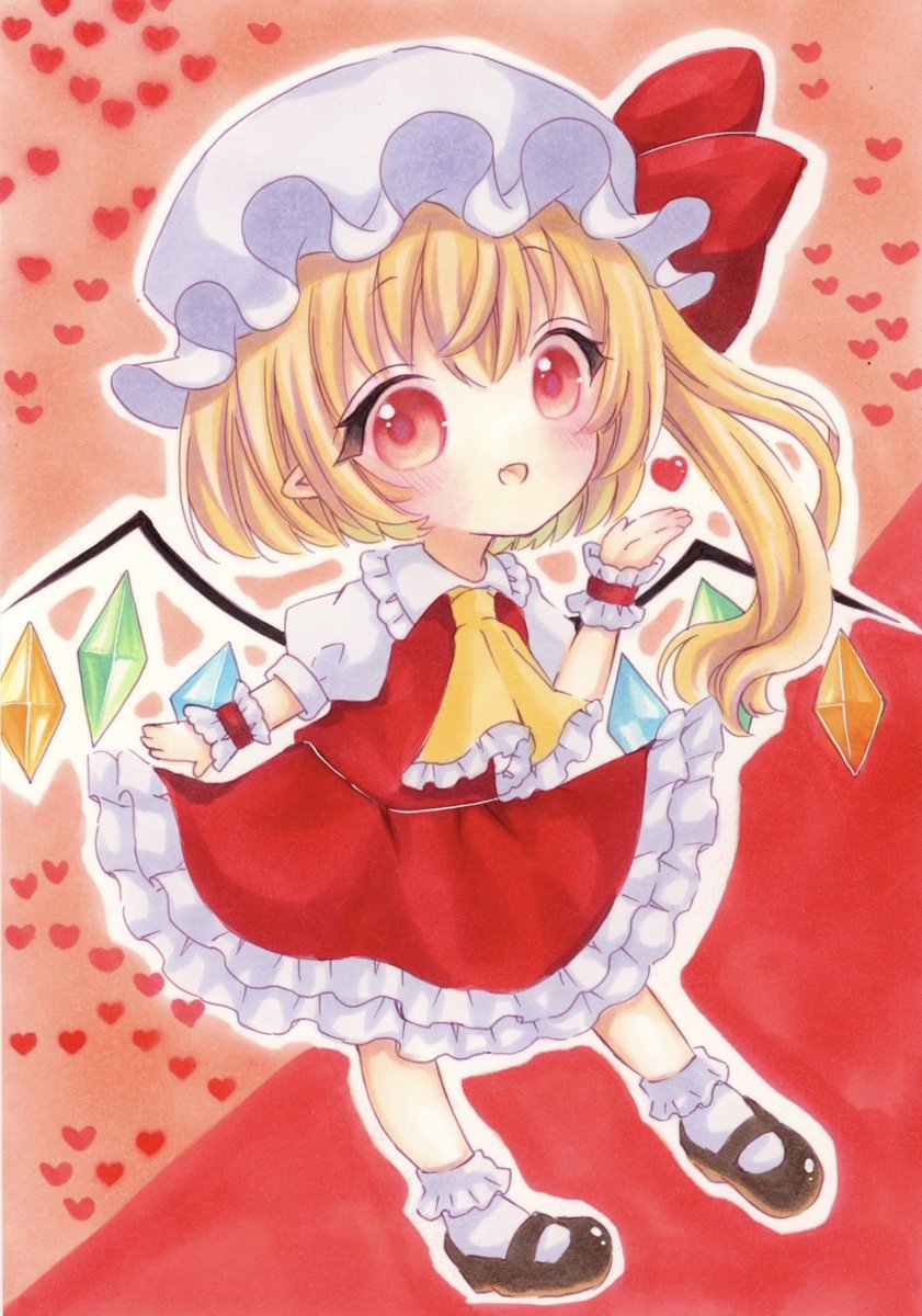 東方Project ◇ フランドール・スカーレット ◇ 手描きイラスト