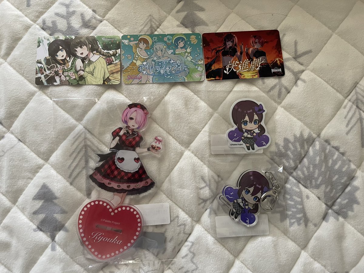 urieru_harumane's tweet photo. 常時グッズ届いたのです〜✨
#Sputrip #REGALILIA #Altimate!! https://t.co/oNtewNpx8o